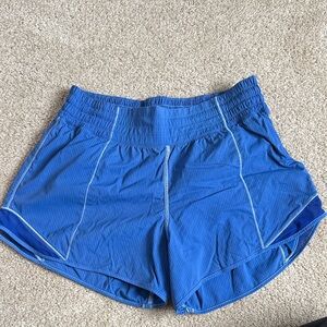 Lululemon Athletica Vibrant Blue Athletic Shorts